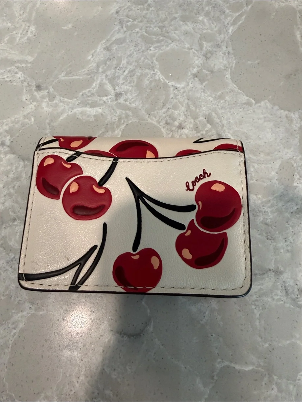 Coach excellent cherry